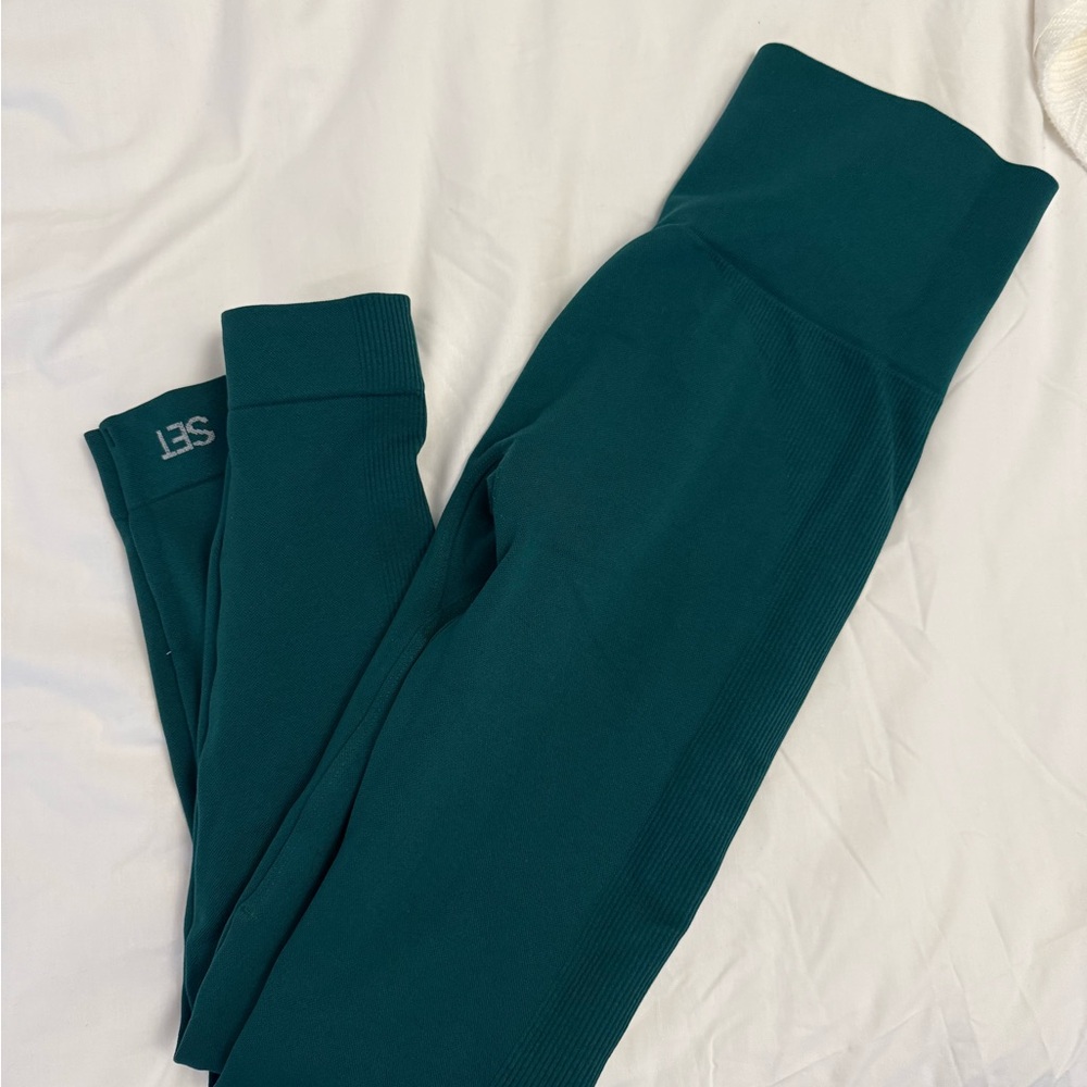 SET Active Teal Leggings